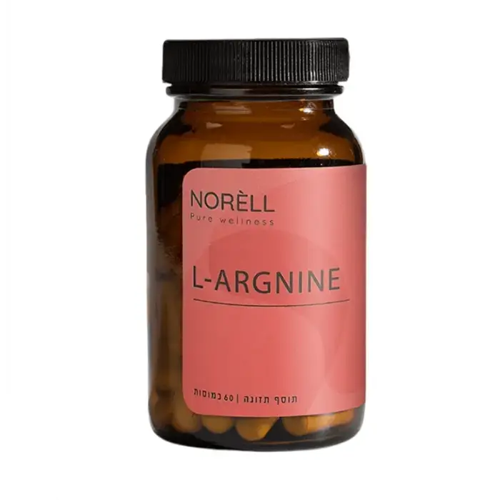 כמוסות ל-ארגנין נוראל L-ARGNINE NORELL