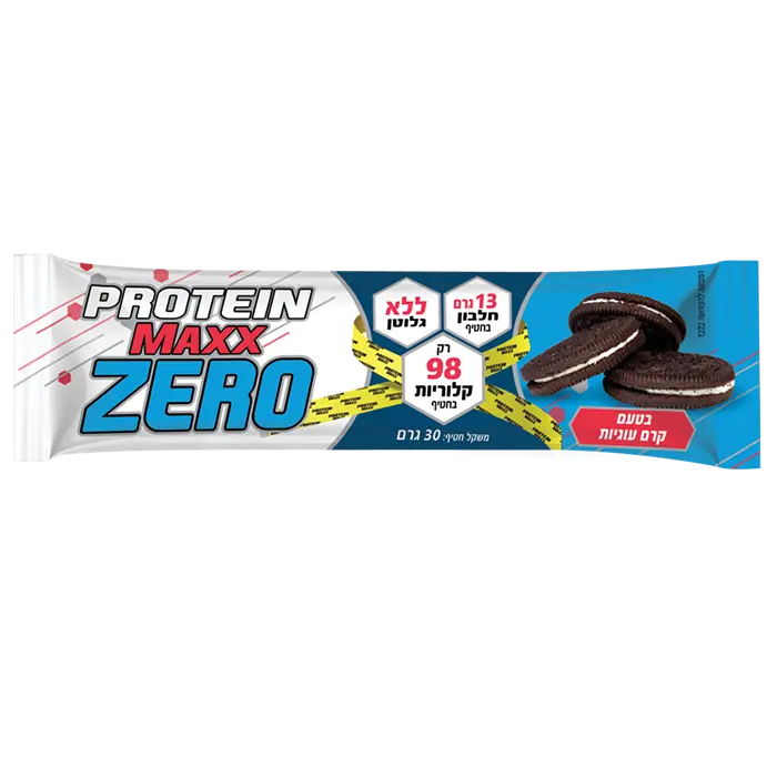 6 יח' פרוטאין מקס זירו סוכר ZERO עוגיות