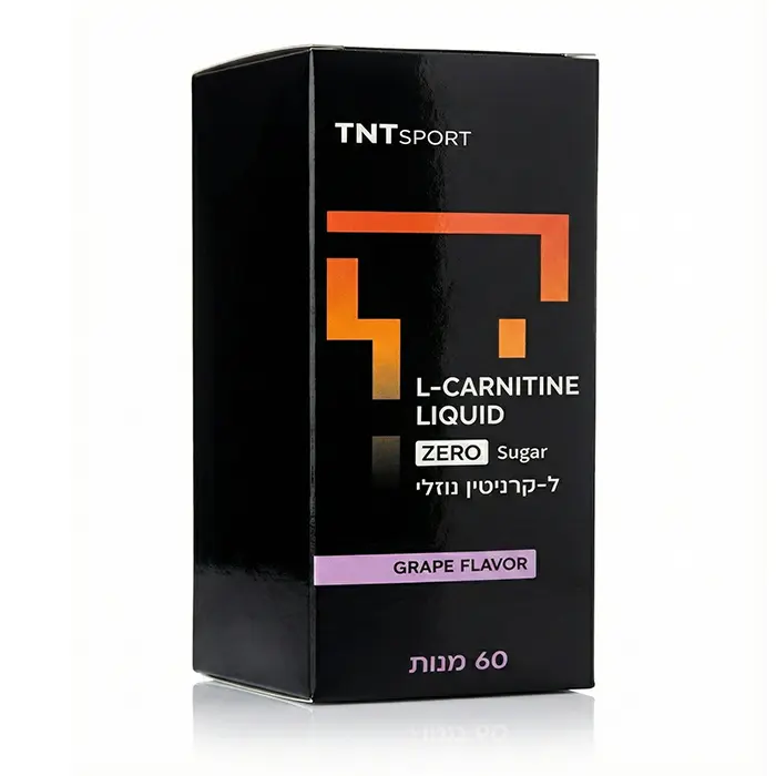 L-Carnitine Liquid ל-קרניטין נוזלי 300 מ"ל TNT Sport נוסחה לספיגה מהירה ללא סוכר 60 מנות הגשה