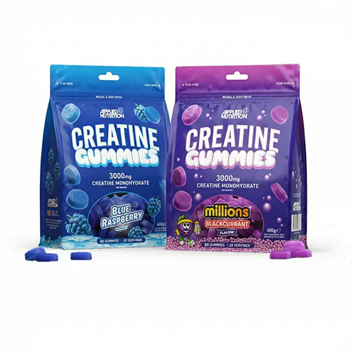 מארז מיקס קריאטין סוכריות גומי Gummies אפלייד APPLIED פטל כחול פירות יער